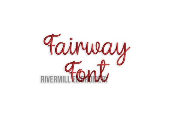 1 Fairway Embroidery Font: A Designer’s Review
