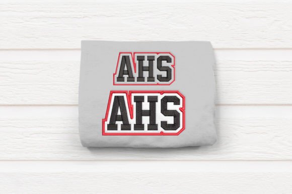AHS High School Initials Embroidery: A Maker’s Review