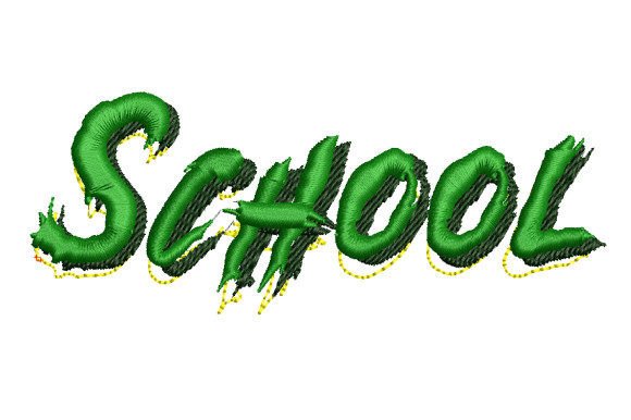 Cool School Font: A Seasonal Embroidery Review