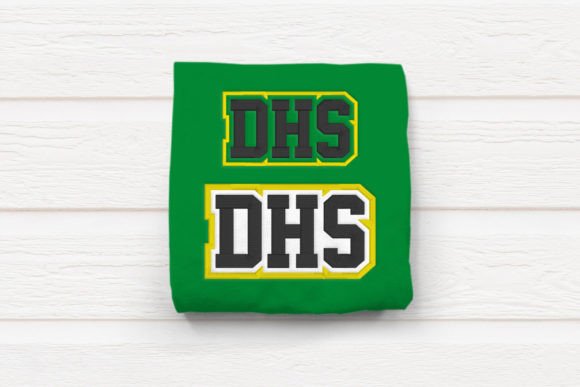 DHS High School Initials Embroidery: A Designer Review