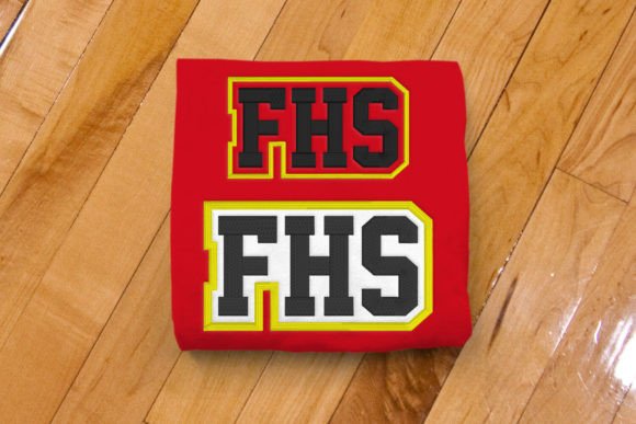FHS High School Initials Embroidery: A Designer Review
