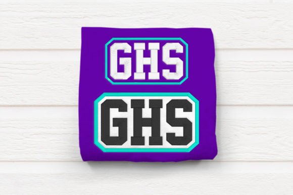 GHS High School Initials Embroidery Review