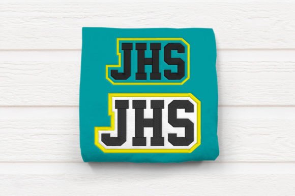 JHS High School Initials Embroidery: A Designer Review