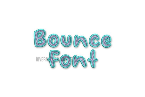 Reviewing the 1 1/2 Bounce Embroidery Font