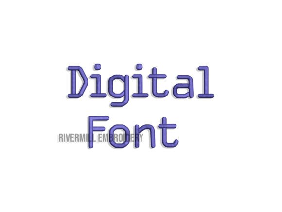 Reviewing the 1 1 2 Digital Style Embroidery Font