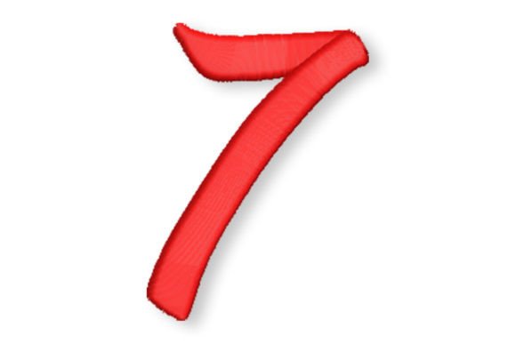 Script Number Seven: Elegant Embroidery for Gifts