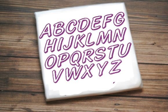Uppercase Letter A-Z: Holiday Embroidery Review