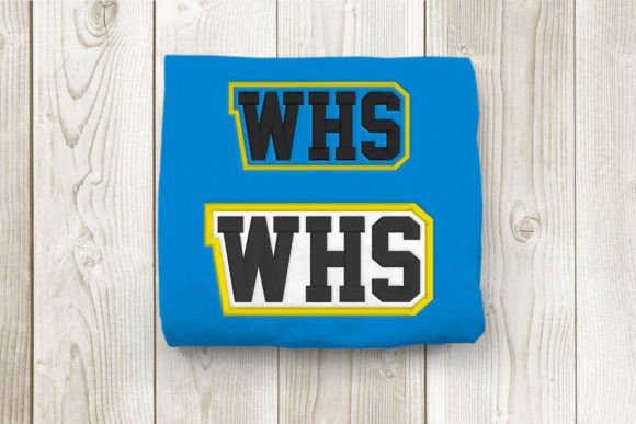 WHS High School Initials Embroidery: A Maker’s Review