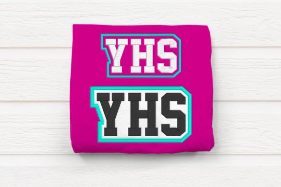 YHS High School Initials Embroidery Review